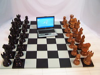 12 inch Wooden Chess Set