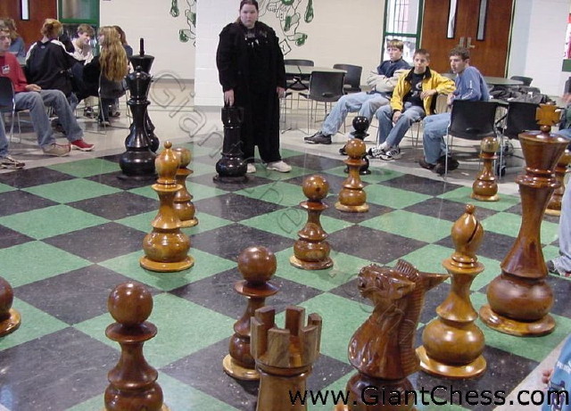 life size chess set