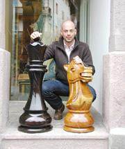 48 inch Wooden Chess Set