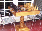 8 inch Wooden Chess Set