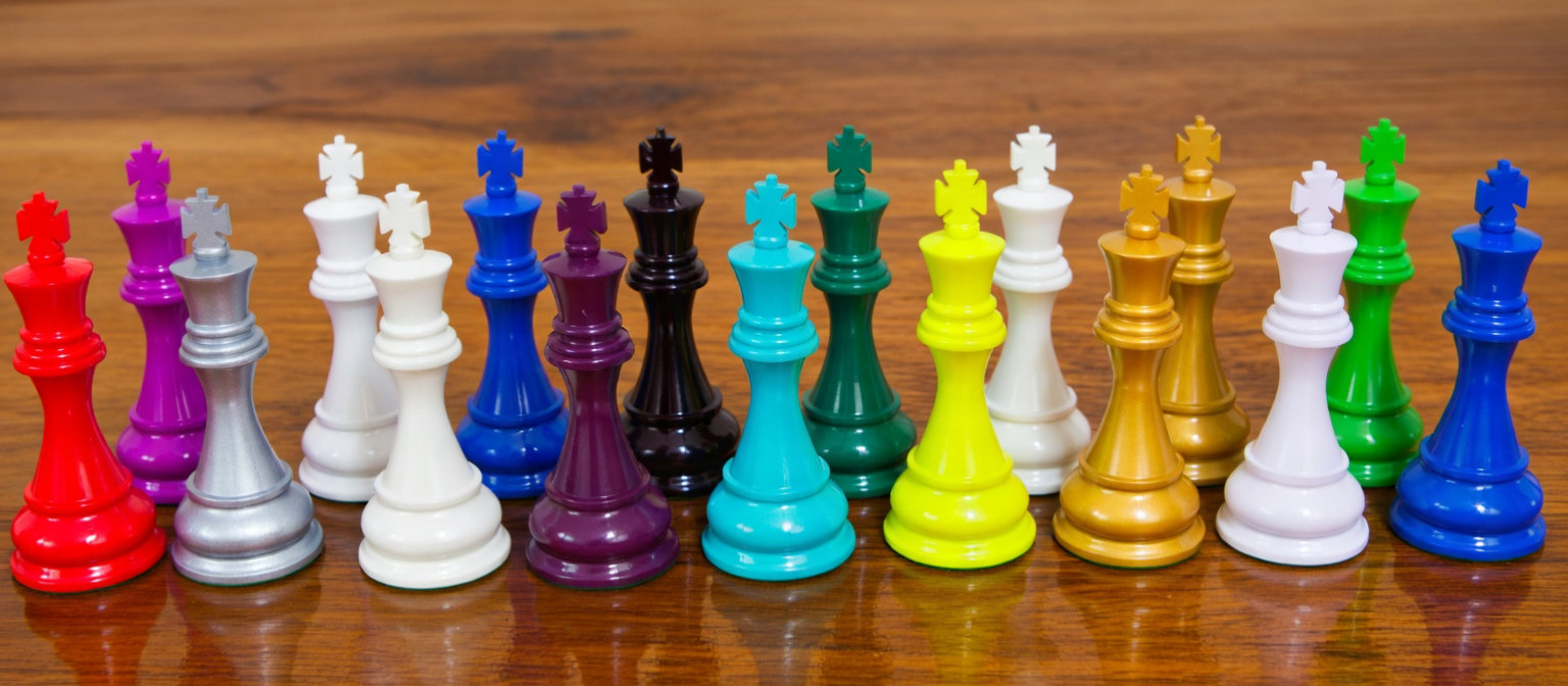 Elegant Outdoor Chess Collection oversized outdoor chess set in luxury tropical resort environment
