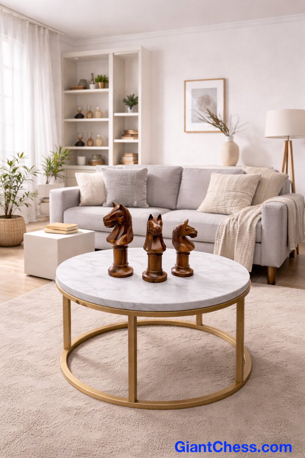 Architectural Giant Chess Design oversized outdoor chess set in luxury tropical resort environment