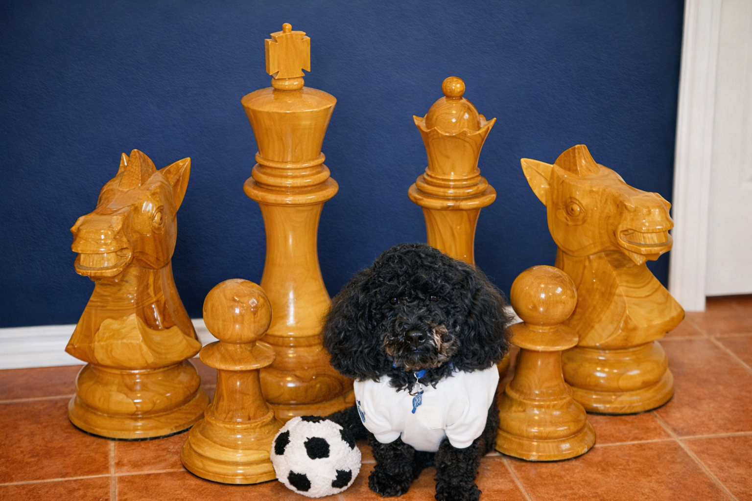 Architectural Giant Chess Design oversized outdoor chess set in luxury tropical resort environment