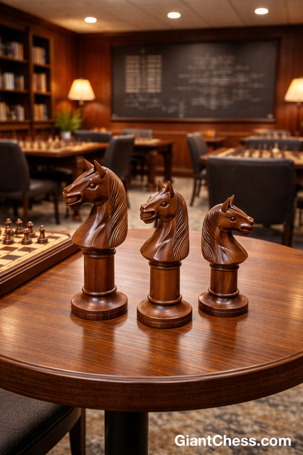 Luxury Resort Giant Chess Experience oversized outdoor chess set in luxury tropical resort environment