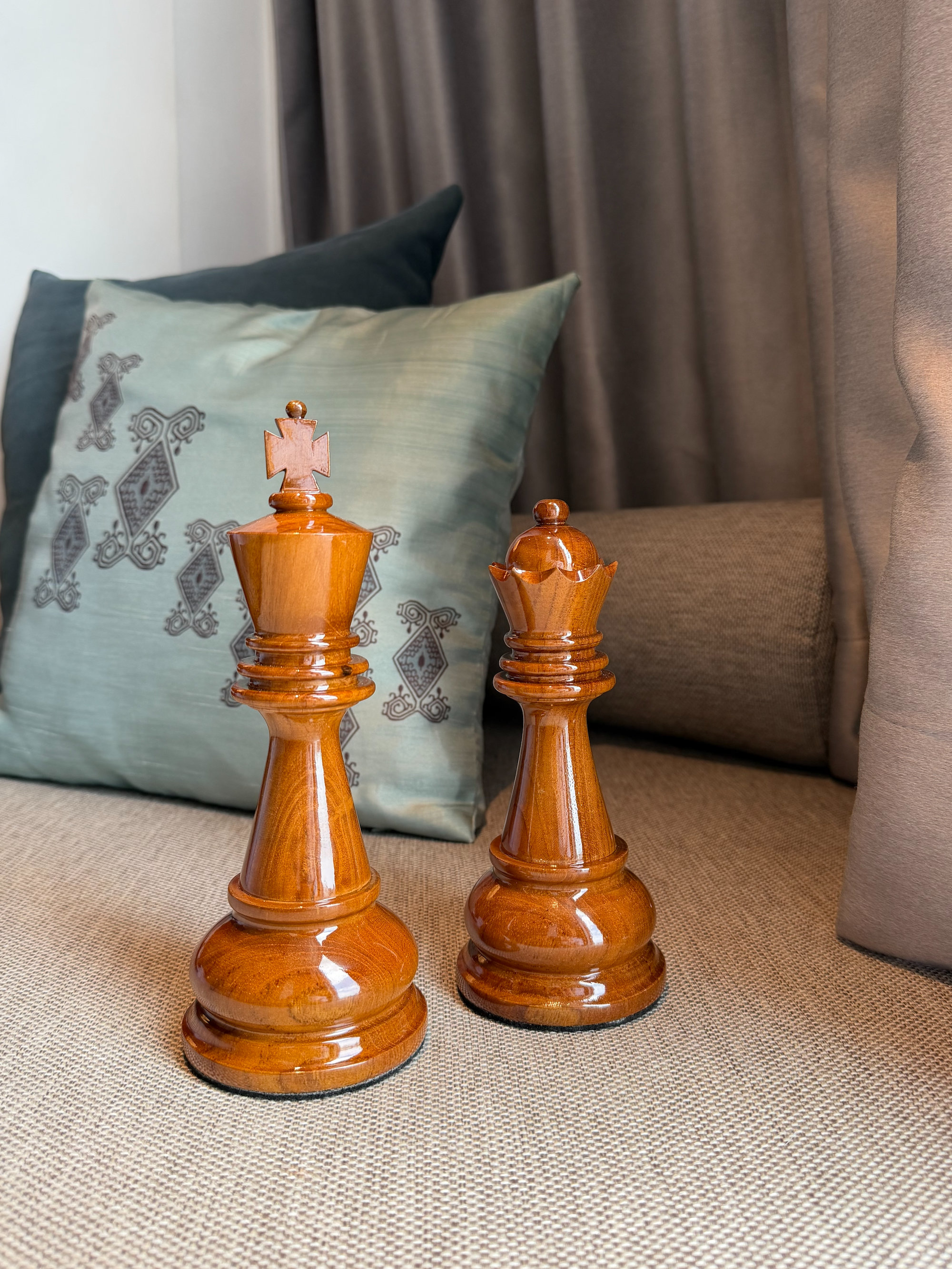 Luxury Resort Giant Chess Experience oversized outdoor chess set in luxury tropical resort environment