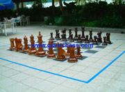 24 inch Wooden Chess Set