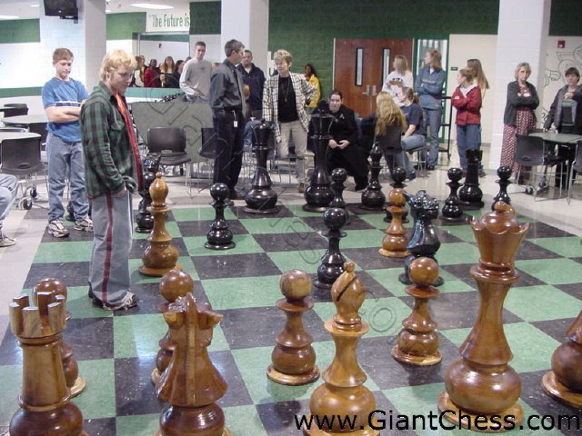 life size chess set