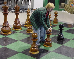 life size chess