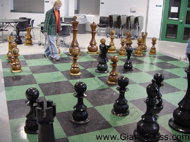 life size chess set