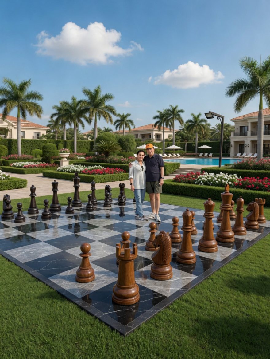 Thumbnail for A Giant Chess Adventure in Paradise: Our Luxurious Resort Escape