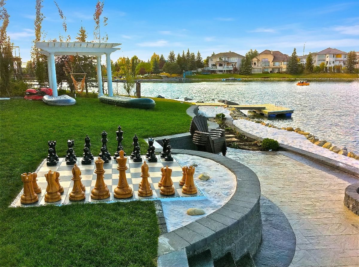 Thumbnail for Checkmate in Style_ Why Your Backyard Needs a Giant Teak Chess Set