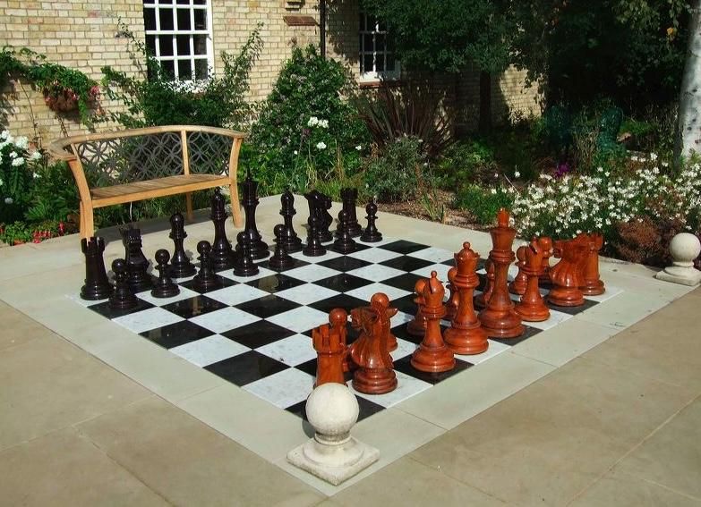 Thumbnail for Checkmate Your Garden Design_ The Timeless Appeal of Giant Teak Chess