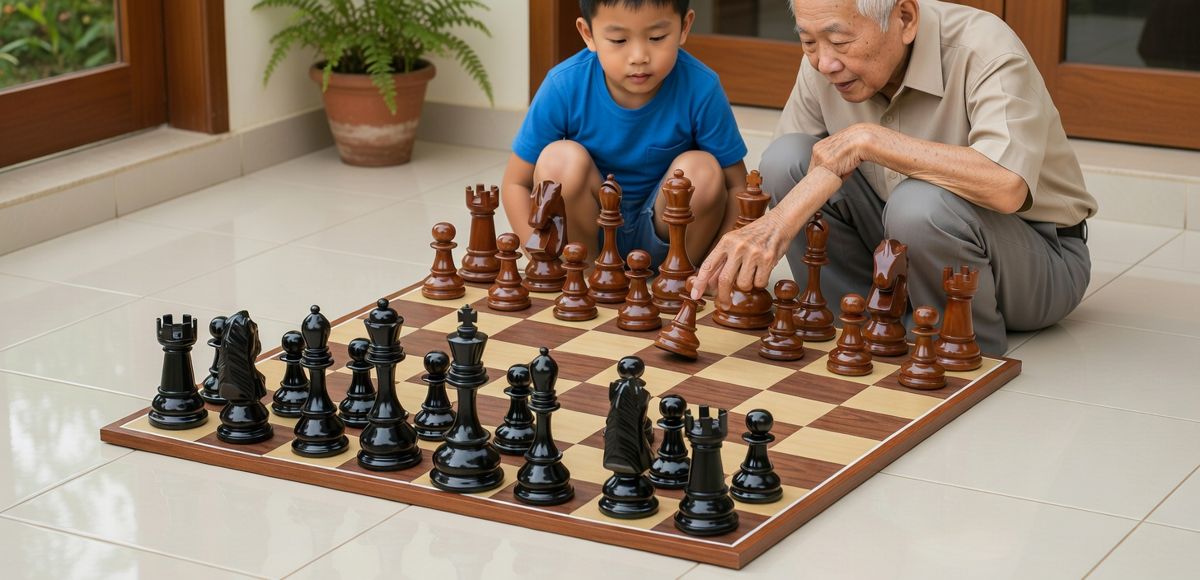 Thumbnail for Cherishing Quiet Moments_ When Grandpa and Grandson Play Chess