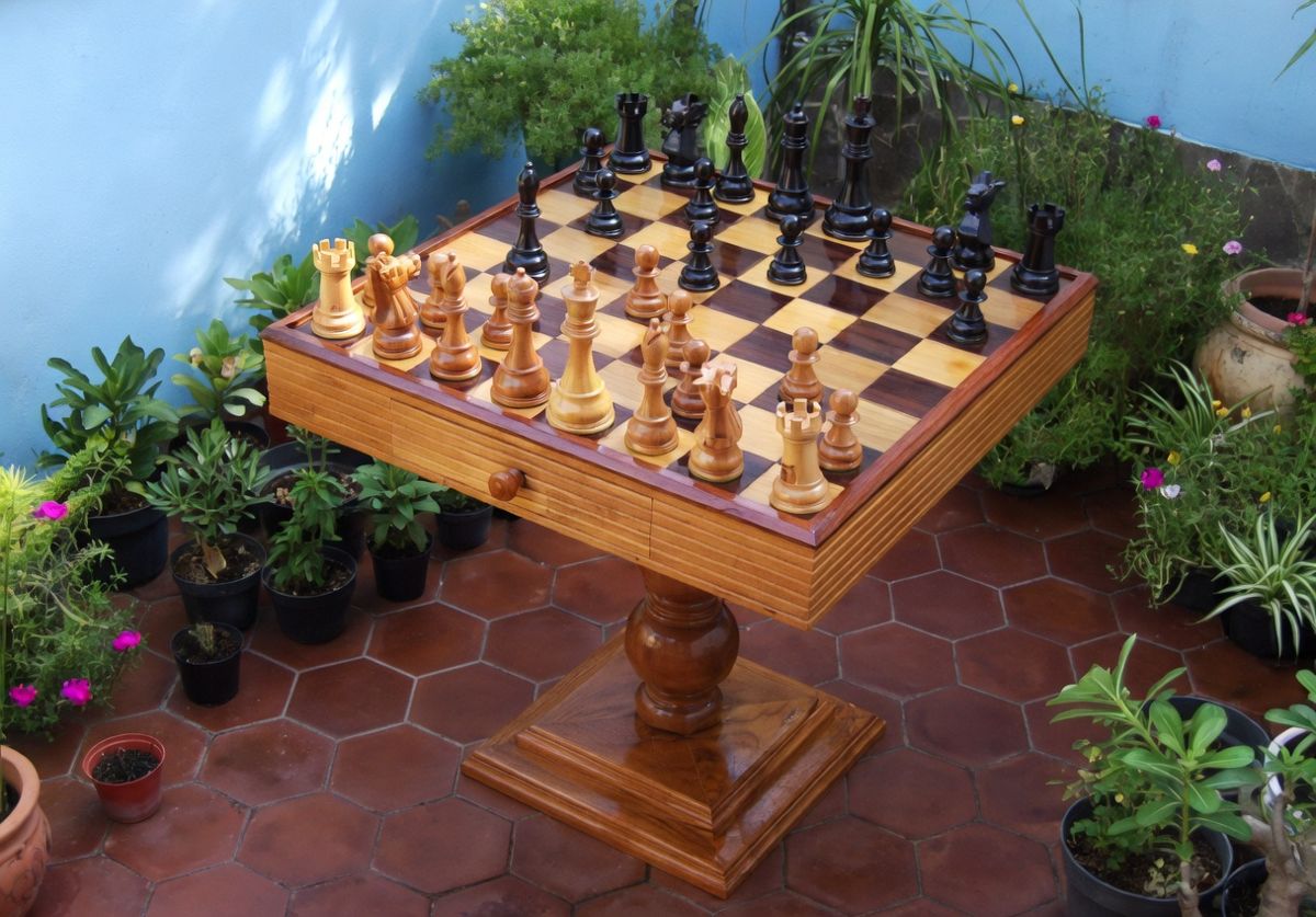 Thumbnail for Discover the Ultimate Outdoor Chess Experience_ Giant Wooden Chess Set for Your Garden or Patio