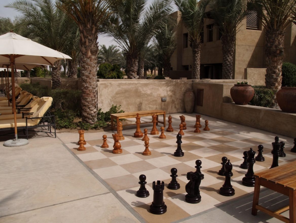 Thumbnail for Giant Teak Chess Sets: Where Strategy Meets Luxury in the Great Outdoors
