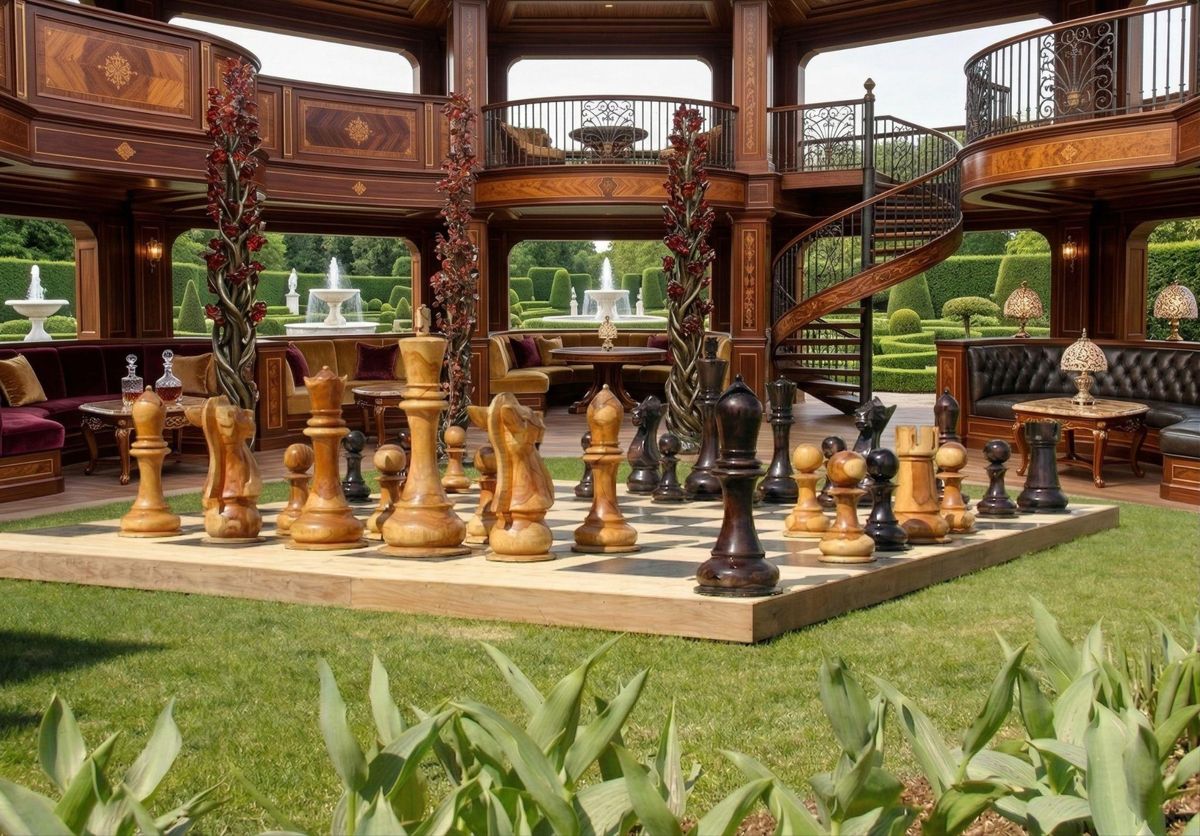 Thumbnail for Quality &  Luxury_ The Timeless Elegance of Teak Giant Chess at FloridaΓÇÖs Premier Resorts