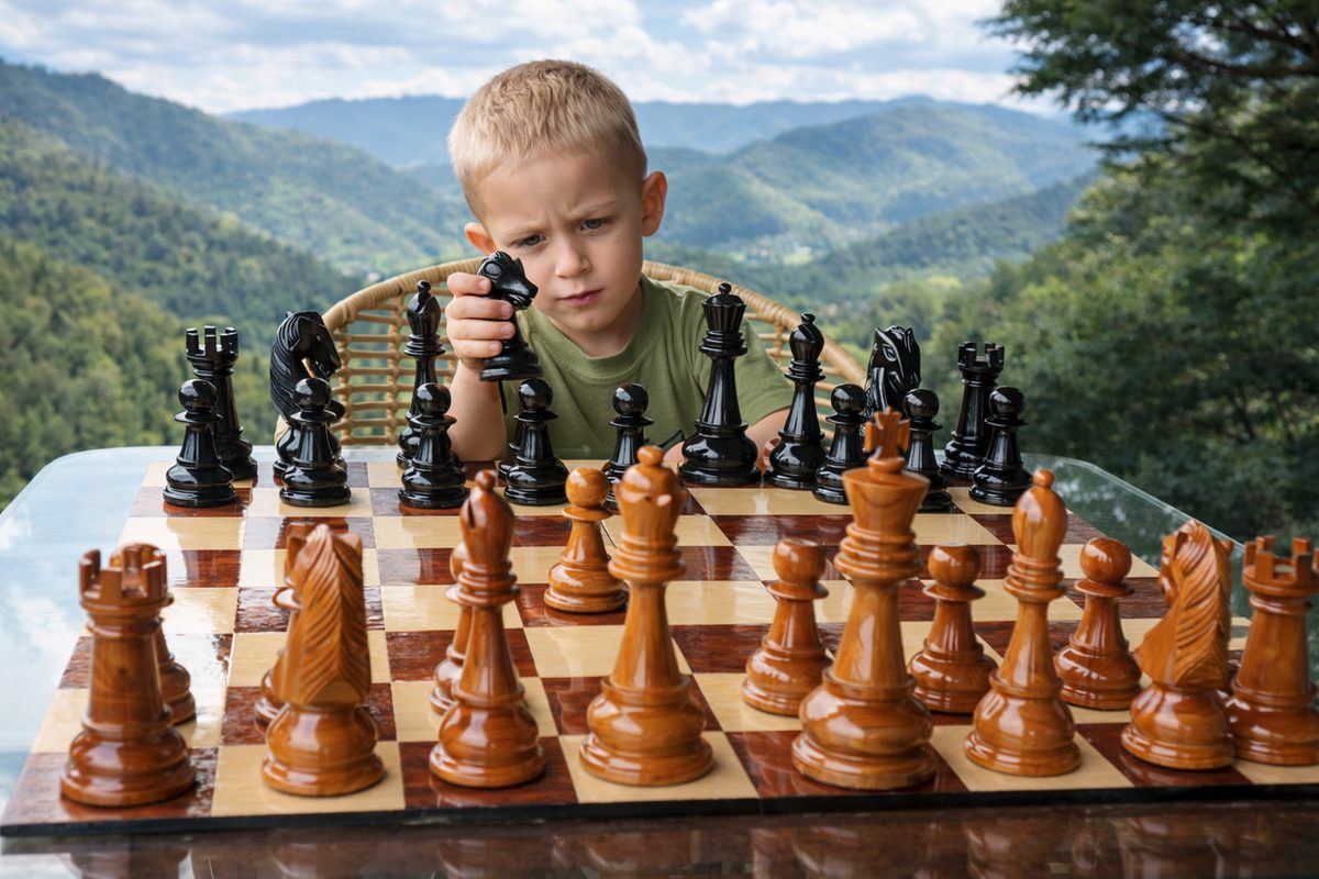 Thumbnail for The Art of Focus: A Young Mind and the Majesty of Teak Chess