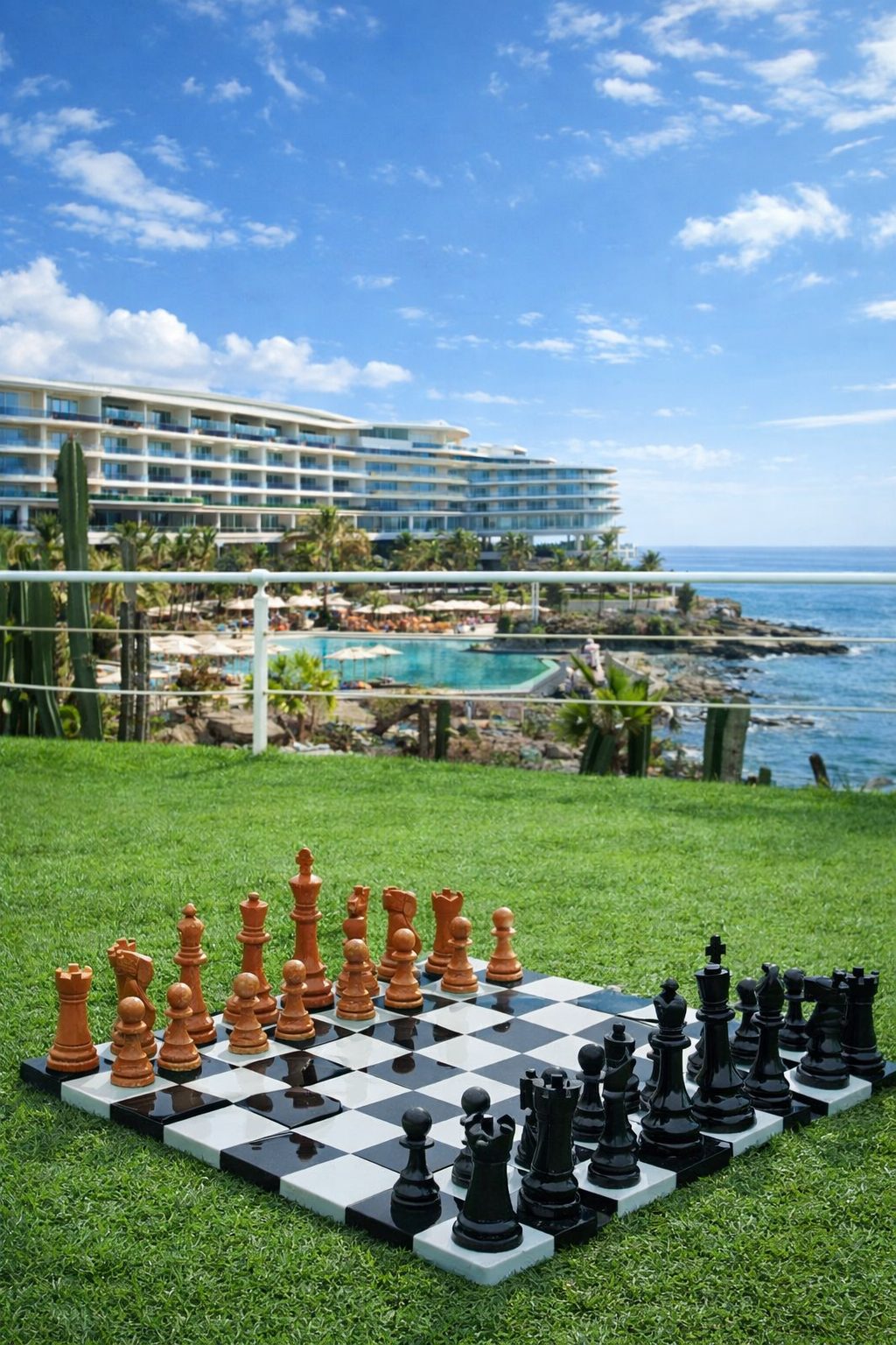 Thumbnail for The Art of Leisure: Chess by the Sea