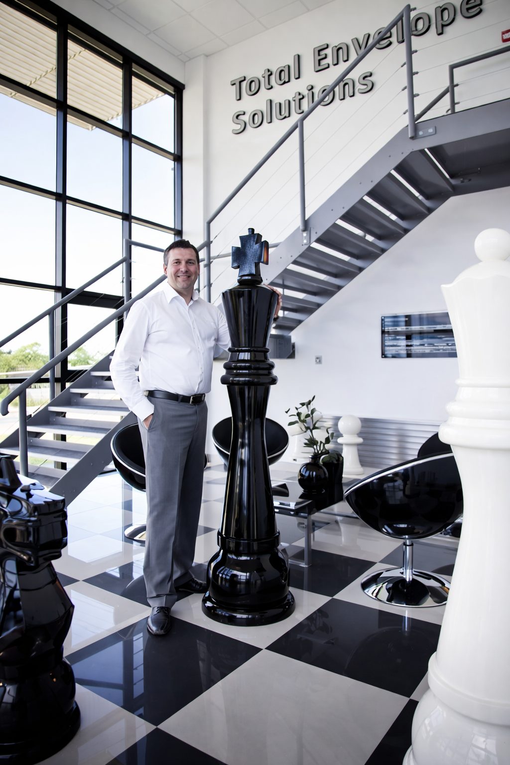 Thumbnail for The Majesty of Giant Teak Chess in London: As Indoor Decoration in a Building