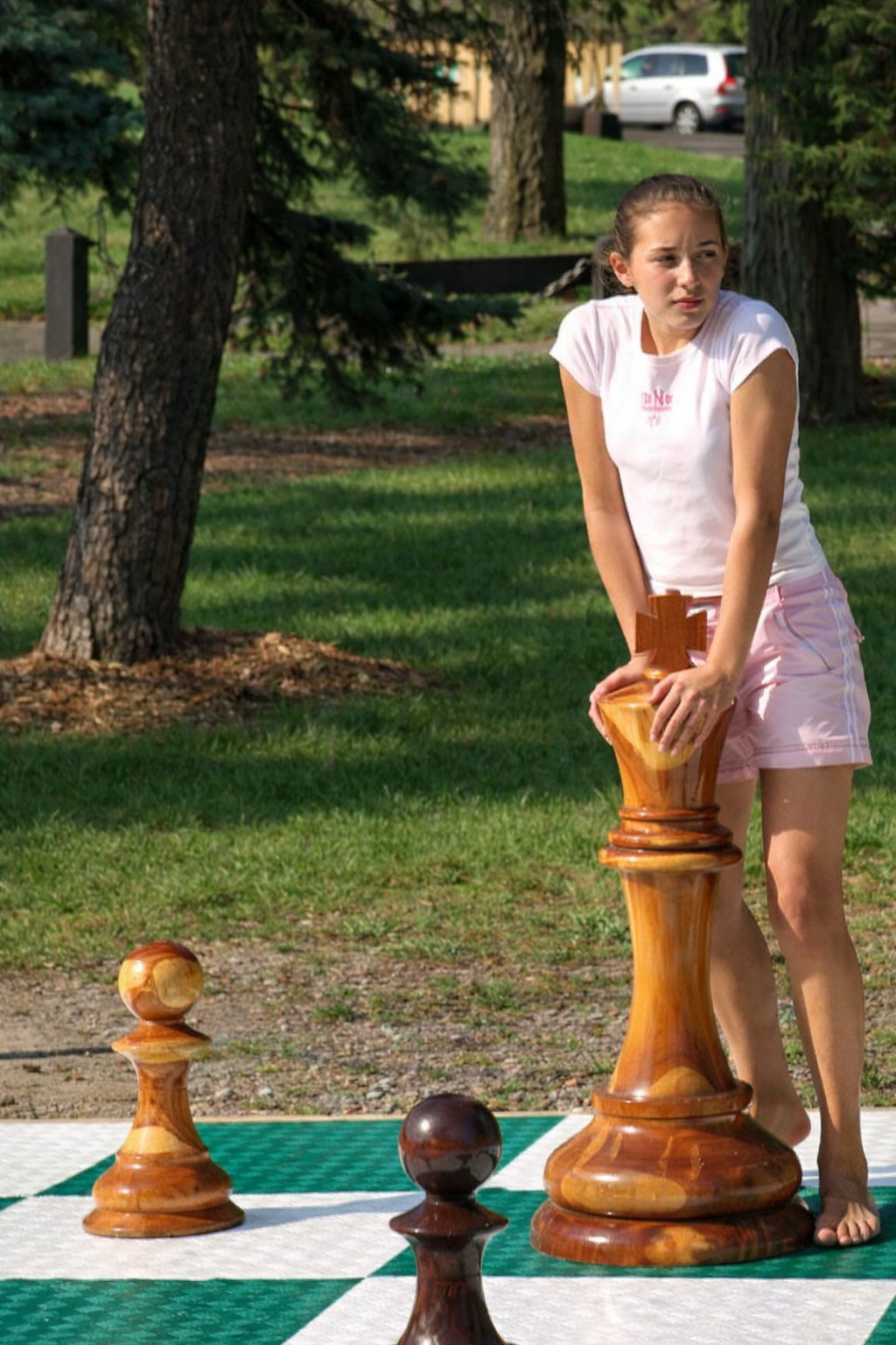 Thumbnail for The Timeless Charm of Outdoor Giant Teak Chess Sets