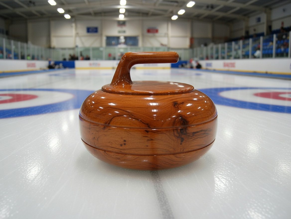 Thumbnail for The Wooden Curling Stone: When Elegance Meets the Ice