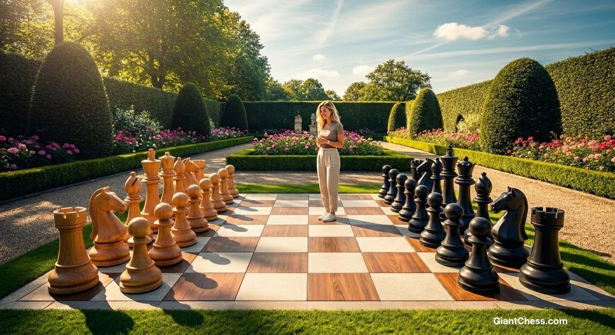 Thumbnail for Transform Your Garden Into a Masterpiece: Why Giant Teak Chess is the Ultimate Choice