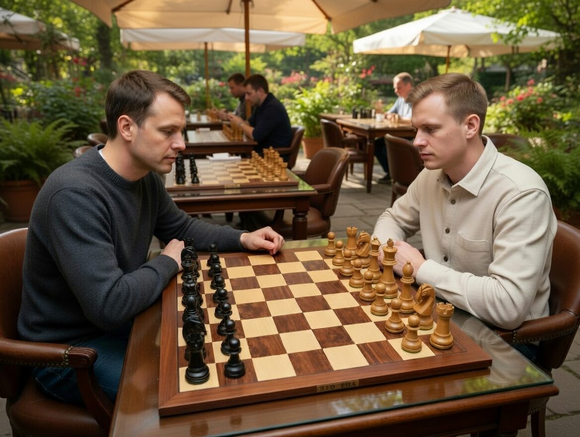 Thumbnail for Why Every Chess Club Needs a 20cm Giant Chess Set for Outdoor Play