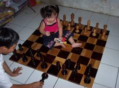 8 inchi giant chess